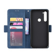 Откидной чехол для Xiaomi Redmi Note 8T, Card Slot, синий