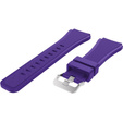 Силиконовый ремешок Twill Texture 22mm, Purple