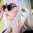 Чохол-книжка для Google Pixel 9A, RFID Wallet MagSafe CamShield, сріблястий