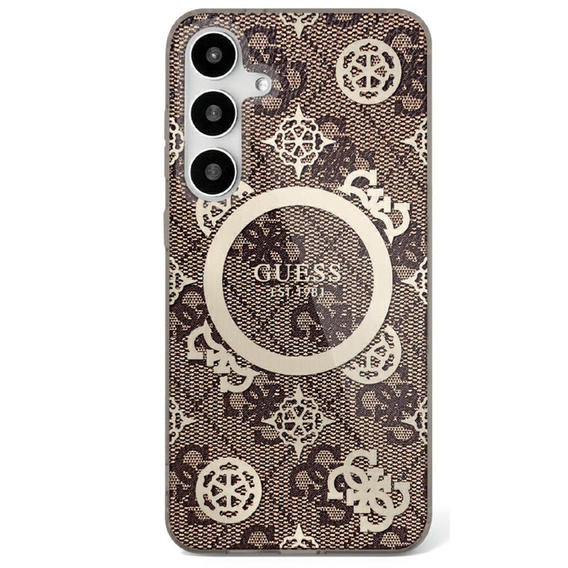 Чехол GUESS Magnetic IML Peony для Samsung Galaxy S25