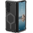 Чехол Urban Armor Gear до Galaxy Z Fold 5 5G, Plyo MagSafe, прозрачный / серый