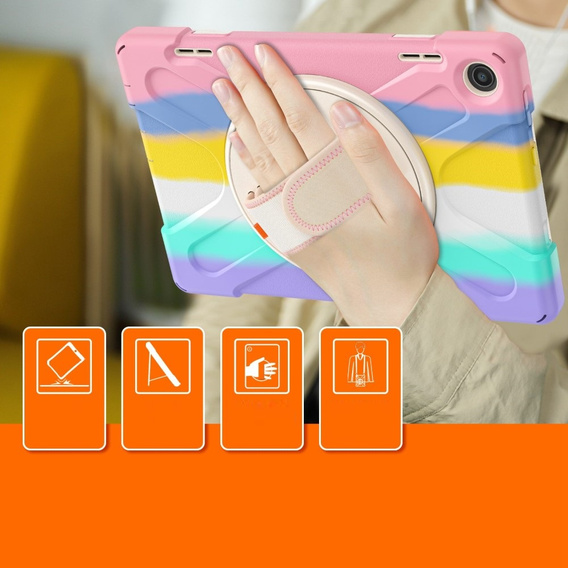 Чохол для Lenovo Tab M10 Gen 3 TB-328FU / TB-328XU, Kickstand 360, Colorful