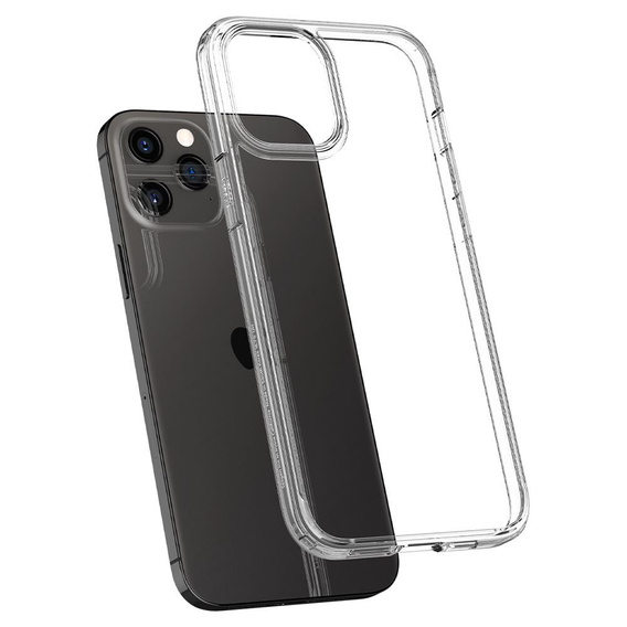 Чoхол Spigen до iPhone 12 Pro Max, Ultra Hybrid, Crystal Clear, прозорий