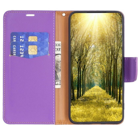 Чохол-книжка для Samsung Galaxy A05s, Wallet Litchi Leather, м'яти
