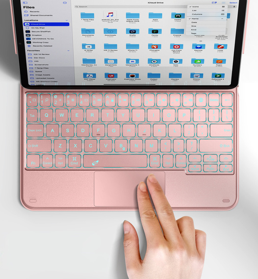 Чохол-клавіатура Dracool для iPad Air 11" 2024 (6 gen.) / Air 10.9" 2022/2020 (5/4 gen.) / Pro 11" 2022/2021/2020/2018 (4/3/2/1 gen.), чорний