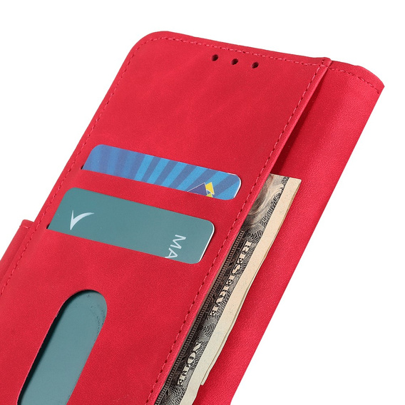 Чoхол Wallet до Vivo Y21 / Y21s / Y33s, KHAZNEH, Vintage, Red