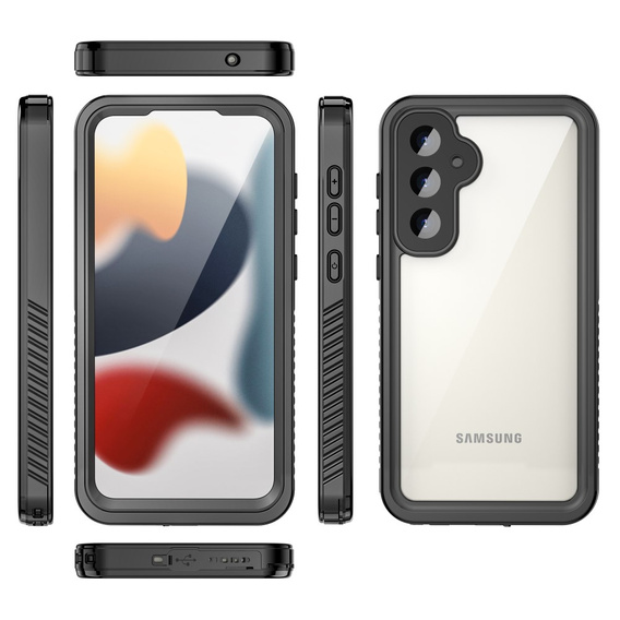 Водонепроникний чохол IP68 для Samsung Galaxy S23 FE, Redpepper, чорний