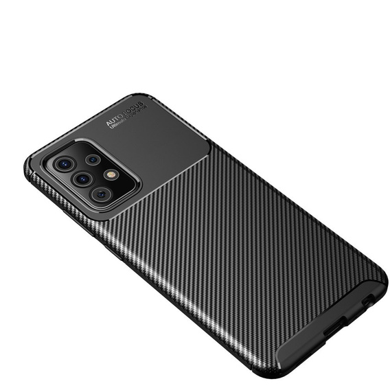Чoхол до Samsung Galaxy A52 / A52s, Carbon Gel, чорний