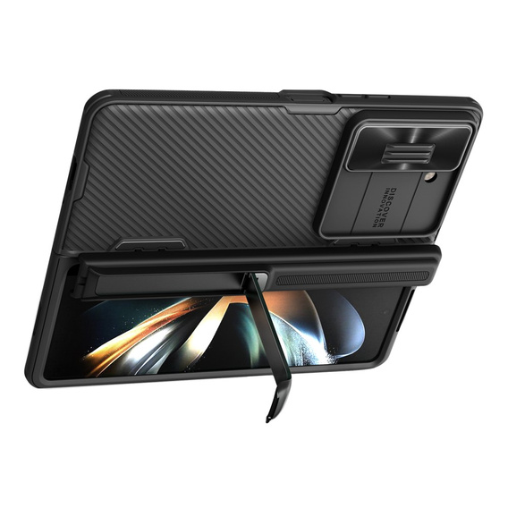 Чехол NILLKIN для Samsung Galaxy Z Fold5 5G, CamShield Pro Case, с подставкой, черный