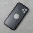 Чохол для iPhone 12 Pro Max, Dual Glass, для Magsafe, чорний
