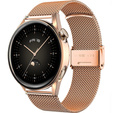 Металический браслет с чехлом для часов Huawei Watch GT 3 42mm, Rose Gold