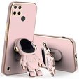 Чехол до Realme C21Y/C25Y, Astronaut, розовый