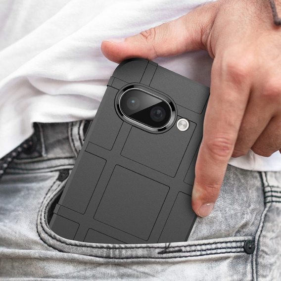 Чехол до Motorola Edge 40 Neo, Rugged Shield, чёрный