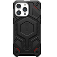 Чoхол Urban Armor Gear до iPhone 15 Pro Max, Monarch Pro Kevlar MagSafe, чорний
