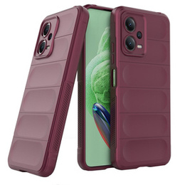 Чoхол до Xiaomi Redmi Note 12 5G / POCO X5 5G, Gaming Shockproof, бордовий