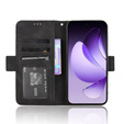 Футляр з клапаном для Oppo Reno 13, Card Slot, чорний