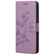 Откидной чехол для Samsung Galaxy M23, Butterfly, фиолетовый