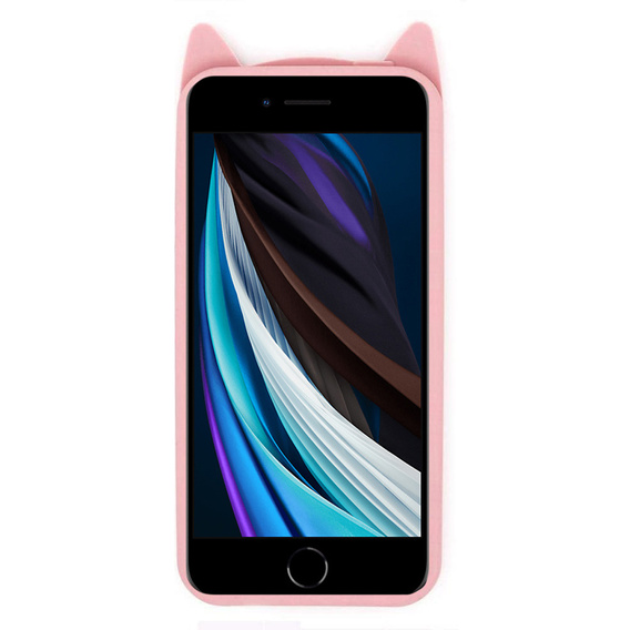 Чeхол 3D KOT до iPhone 7/8/SE 2020/SE 2022, Pink