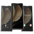 Чoхол до Samsung Galaxy Z Fold 5 5G, Clear View, чорний