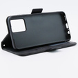 Футляр з клапаном для Motorola Moto G54 5G, Card Slot, чорний