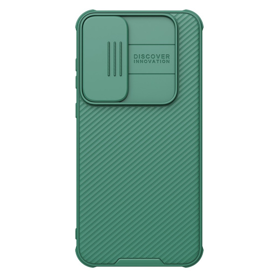 Чохол для Samsung Galaxy A55 5G, броньований Nillkin, CamShield Pro, зелений