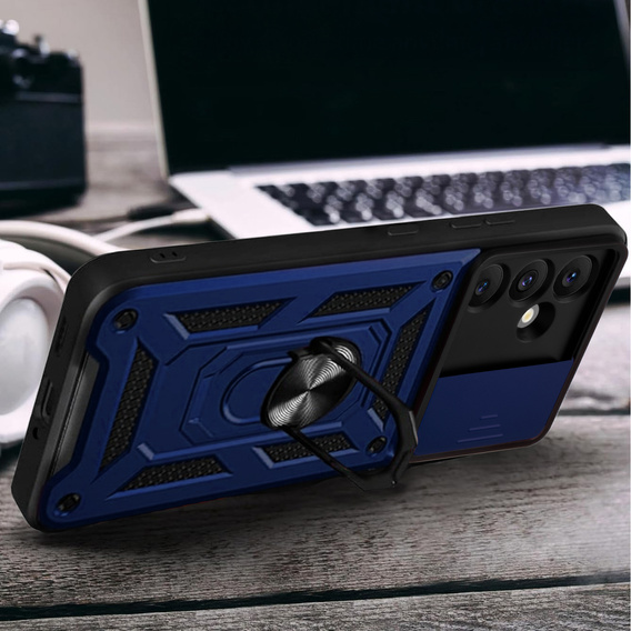Чохол NOX Camera Slide Samsung Galaxy S24 FE, CamShield Slide, м'яти