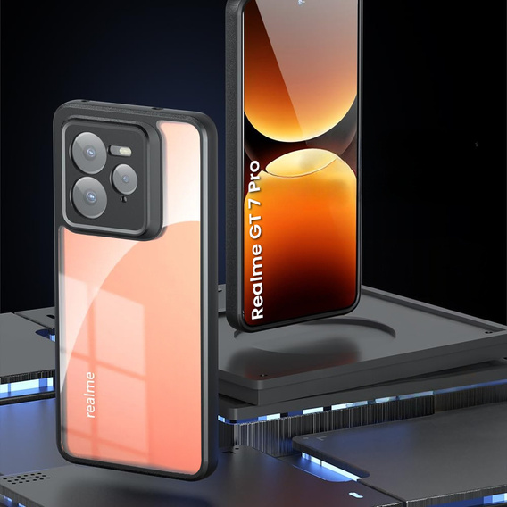Чoхол до Realme GT 7 Pro, Fusion Hybrid, прозорий