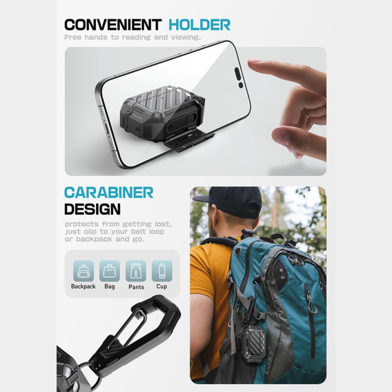 Захисний чохол Supcase Unicorn Beetle Pro MagSafe IP68 для Apple AirPods Pro 3