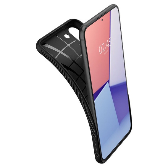 Чехол Spigen до Samsung Galaxy S22, Liquid Air, чёрный