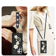 Чохол для Samsung Galaxy S25 Ultra, Leather Flower Card Slot, чорний