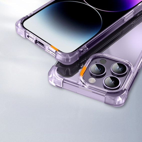 Чехол для iPhone 14 Pro, ERBORD CornerShield, фиолетовый