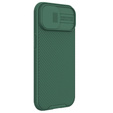 Nillkin Броньований чохол для iPhone 15 Plus, CamShield Pro, зелений