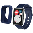 Чехол Soft Silicone для Huawei Watch Fit 2, Dark Blue
