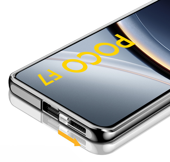 Магнітний чохол Dual Glass для Xiaomi Poco F7 5G