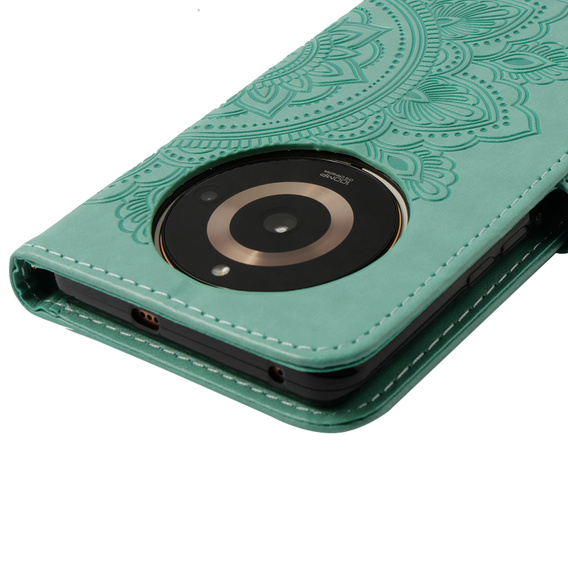 Чохол-книжка для Realme 11 Pro 5G / Pro+ 5G, Mandala Flower, зелений