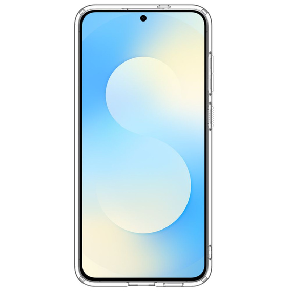 Гібридний чохол Spigen Ultra Hybrid MagSafe для Samsung Galaxy S25 Ultra, прозорий / білий