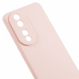 Силиконовый чехол для Honor 90, тонкий, розовый
