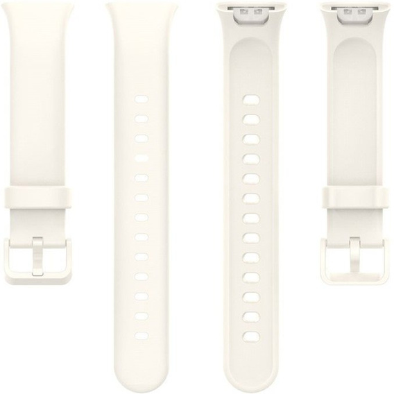 Силиконовый ремешок для Xiaomi Mi Band 7 Pro, White