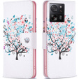 Флип-кейс для Xiaomi 13T / 13T Pro / Redmi K60 Ultra, Wallet, colorful tree, белый