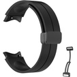 Силіконовий ремінець для Fitbit Inspire 3, Red Samsung Galaxy Watch 4 / 5 40/42/44/46/45MM PRO, Black