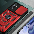 Чехол NOX Camera Slide Samsung Galaxy A16, CamShield Slide, красный