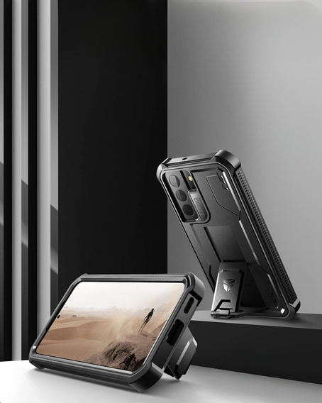 Броньований чохол для Samsung Galaxy S22, Dexnor Full Body, чорний