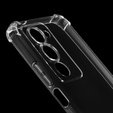 Чехол для Xiaomi Redmi 15 5G / 4G, усиленный, с защитой камеры, прозрачный
