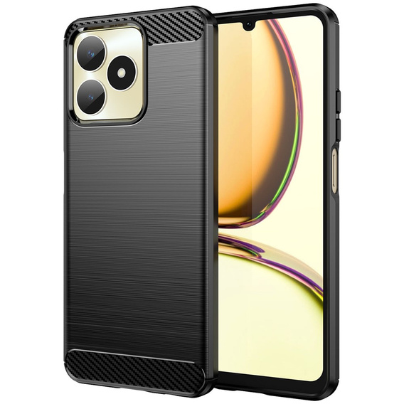 Чoхол до Realme C51, Carbon, чорний