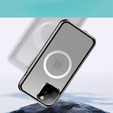 Чехол до iPhone 11 Pro, Magnetic Dual Glass, чёрный