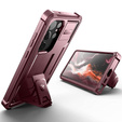 Броньований чохол для Samsung Galaxy S23 Ultra, Dexnor Full Body (Two Frames), червоний