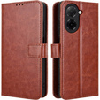 Футляр з клапаном для Xiaomi Redmi A5, Crazy Horse Wallet, коричневий