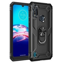 Броньований Чoхол до Motorola Moto E6S, Nox Case Ring, чорний