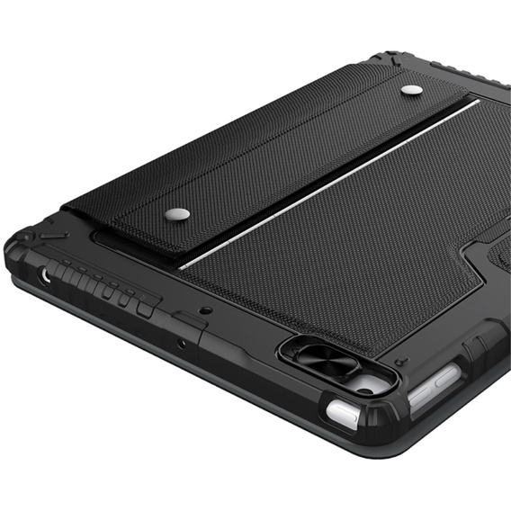 Чехол + клавиатура iPad 7/8/9 10.2 2019 / 2020 / 2021, NILLKIN Bumper Pen Slot, чёрный