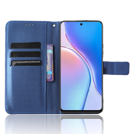 Откидной чехол для Huawei Nova 11i, Wallet Smart Magnet, синий